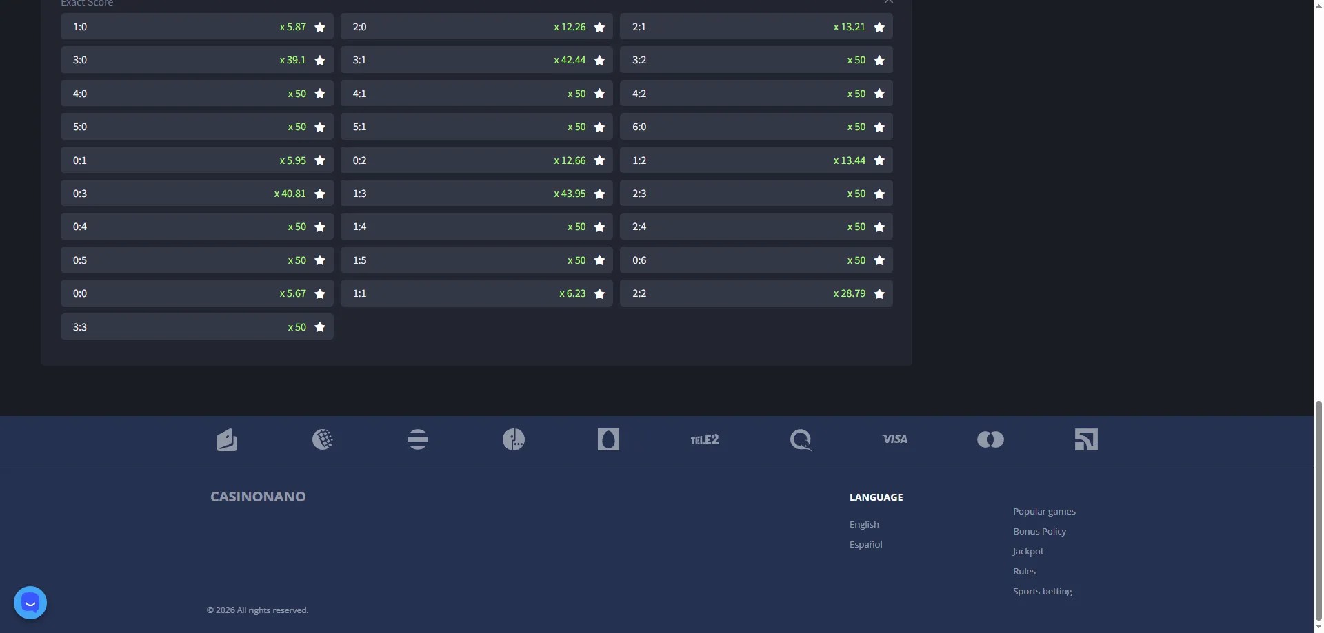 Métodos de pago Nano Casino Chile — WebPay Cuenta RUT MACH criptomonedas