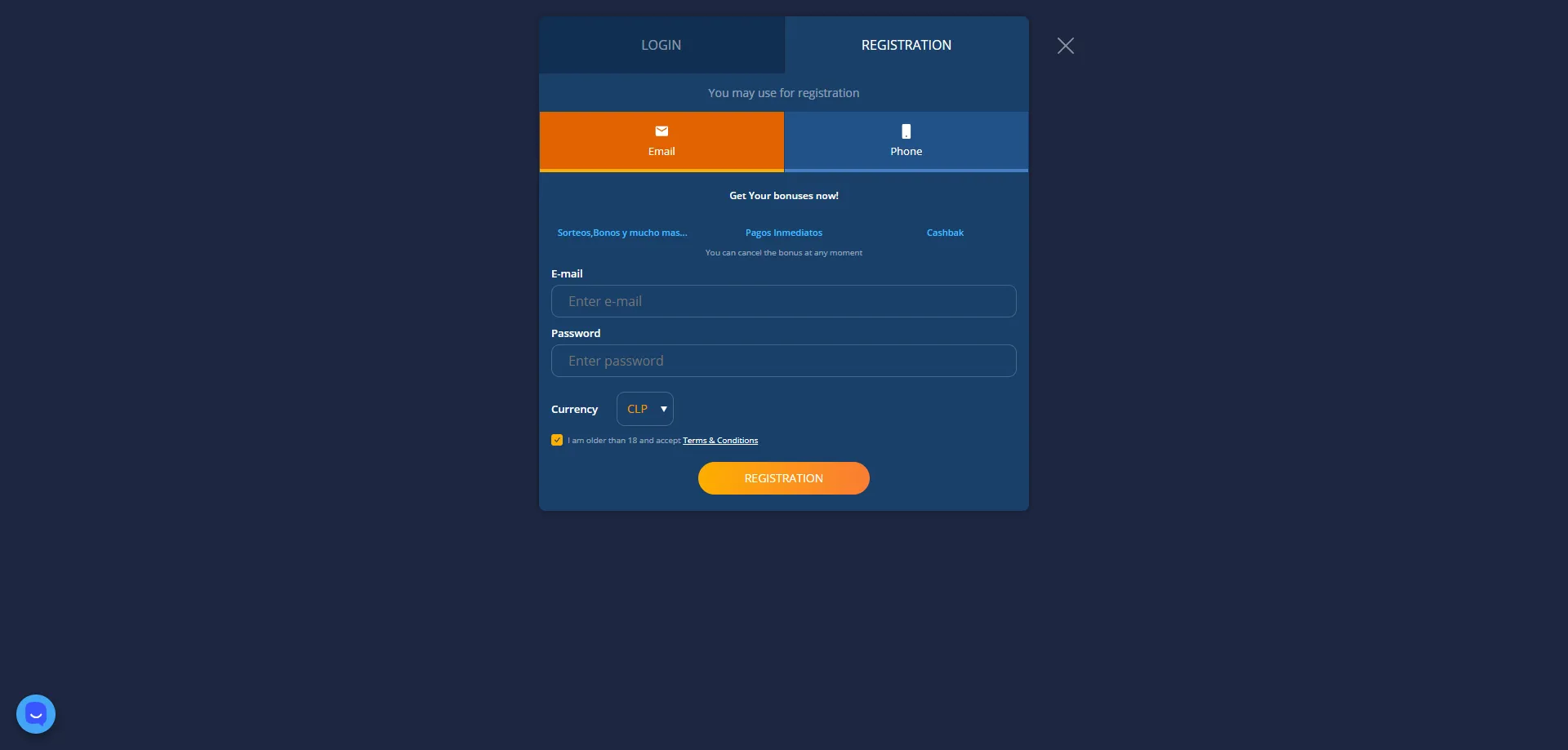 Registro en Nano Casino Chile — proceso rápido en menos de 2 minutos
