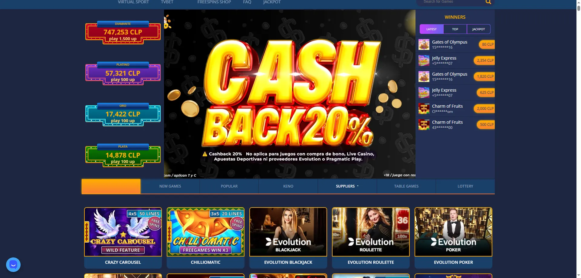 Soporte en español Nano Casino Chile — chat en vivo y correo electrónico